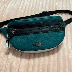 COACH fanny pack HTF colorwave